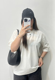 تیشرت باکسی بیسیک زنانه ۲